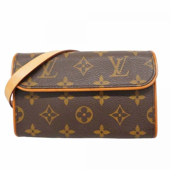 LOUIS VUITTON Handbags - Louis Vuitton Bag/Waist Bag Monogram Pochette Florentine M51855 Brown Women's